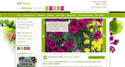 Desktop Screenshot of mg-fleurs.com